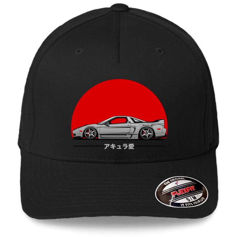 Acura Nsx Jdm Tuner Honda Flexfit Baseball Cap  Black