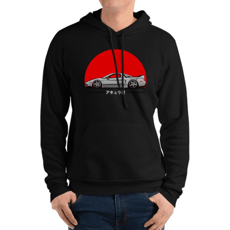 Acura Nsx Jdm Tuner Honda Unisex Hooded Sweatshirt Men Black