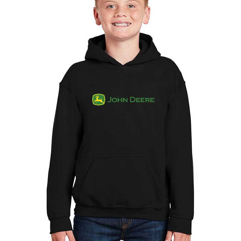 John Deere Logo  Youth Hooded Sweatshirt