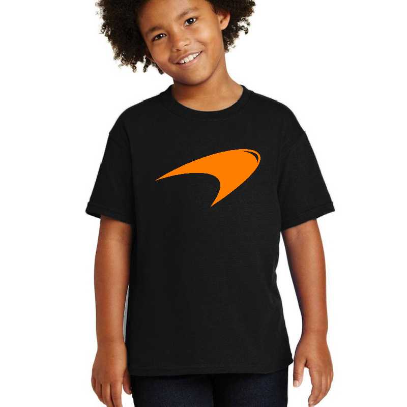 Mclaren In Orange Youth Hooded Sweatshirts