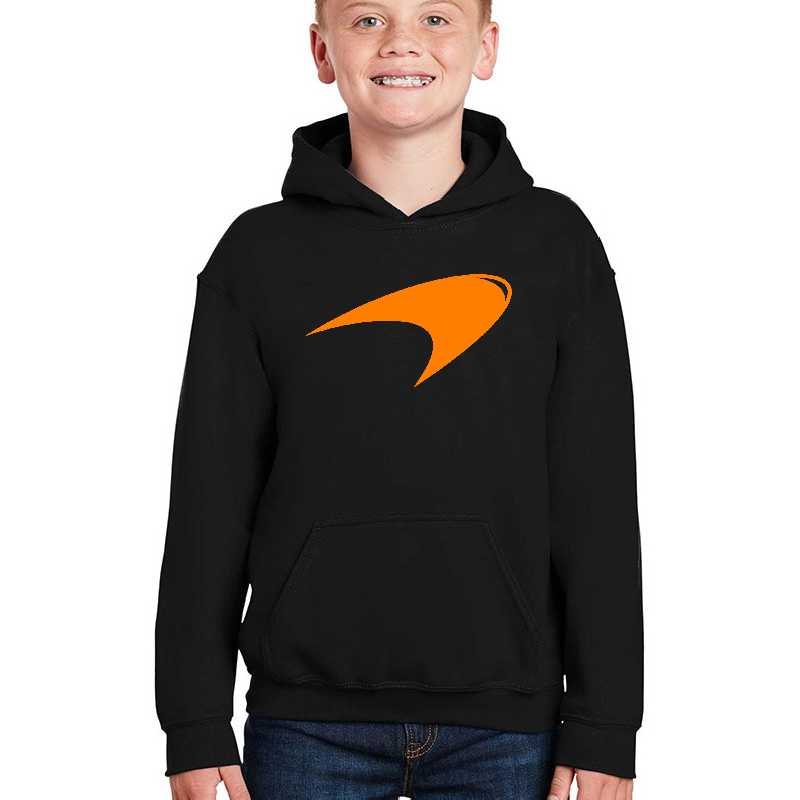 Mclaren In Orange Youth Hooded Sweatshirt