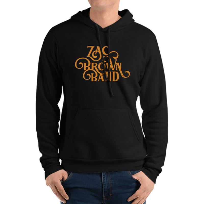 Zac Brown Band Unisex Hooded Sweatshirt Men Black