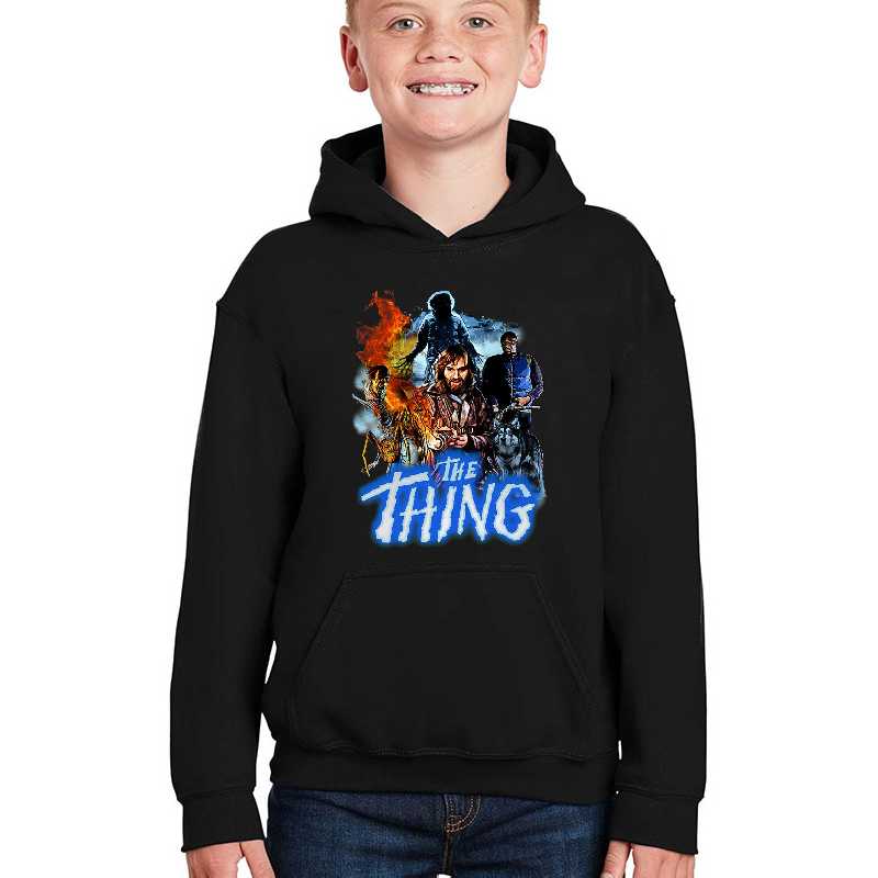 the Thing Youth Hooded Sweatshirt Boy Black