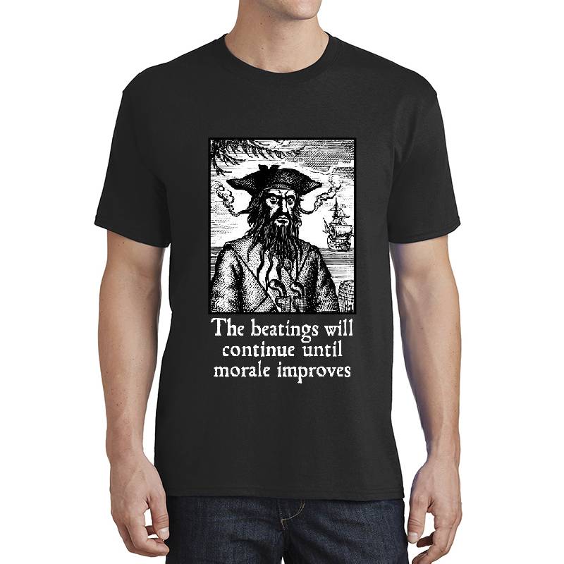 The Beatings Will Continue until Morale Improves Flexfit Baseball Caps