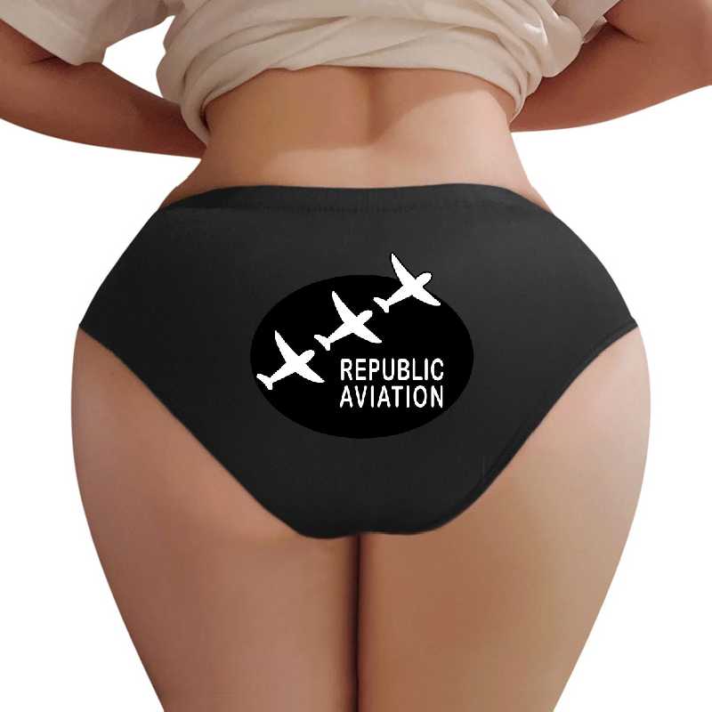 Republic Aviation Repro Logo (Black Ver.) Unisex T-shirts