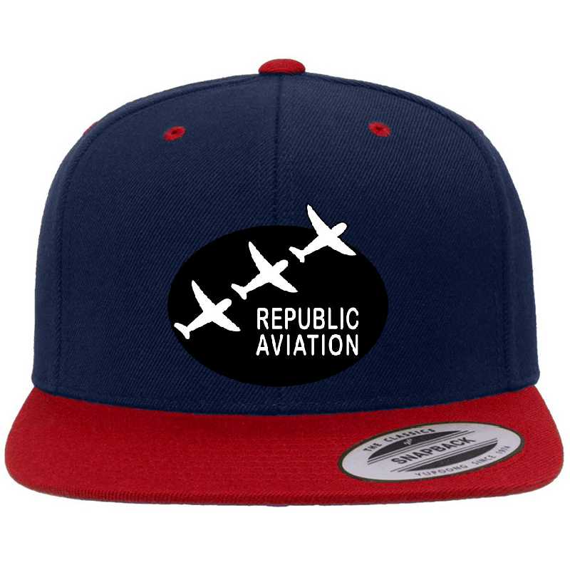 Republic Aviation Repro Logo (Black Ver.) Unisex T-shirts
