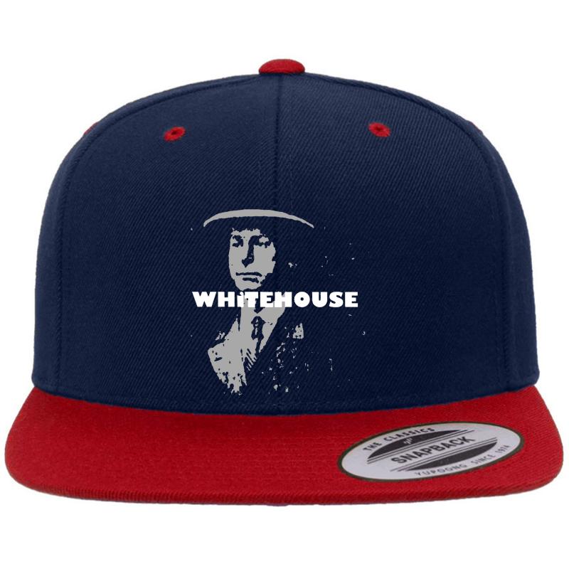 Whitehouse K?¬rten Premium Flat Bill Snapback Cap  Navy