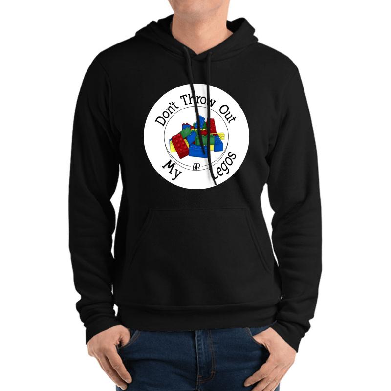 Ajr Don't Throw Out My Legos Unisex Hooded Sweatshirt Men Black