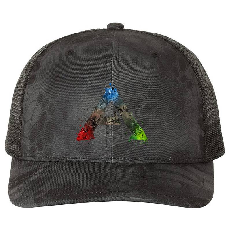 Ark Survival Evolved Splatter Richardson Premium Trucker Snapback Cap ...
