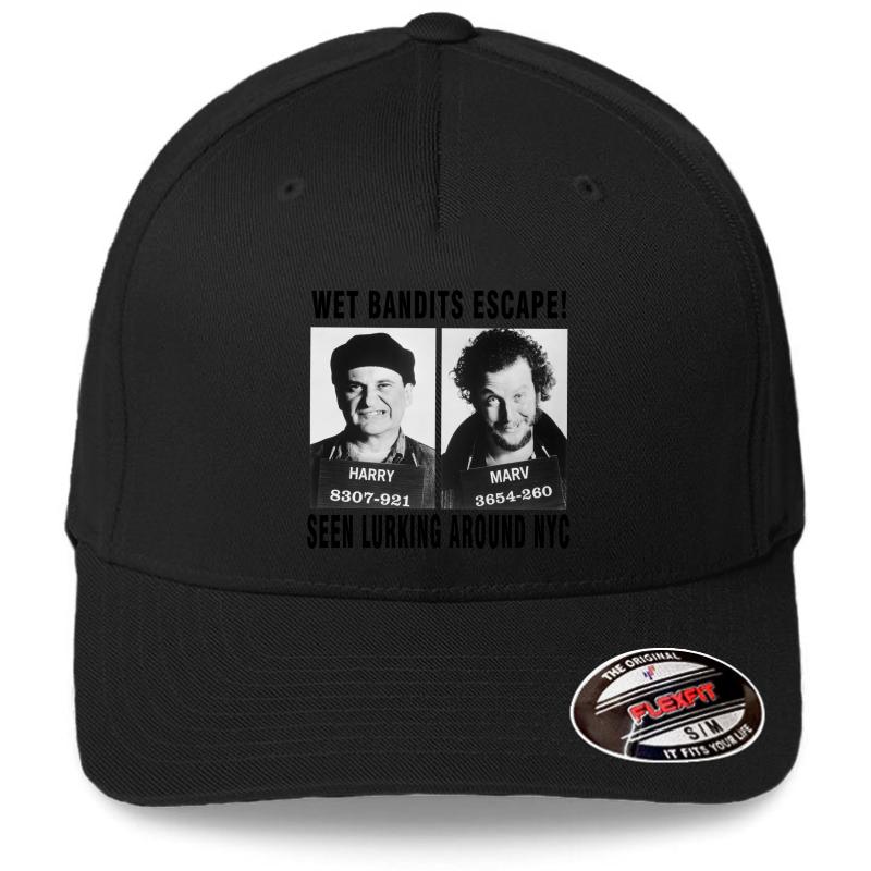 Wet Bandits - Home Alone Flexfit Baseball Cap  Black