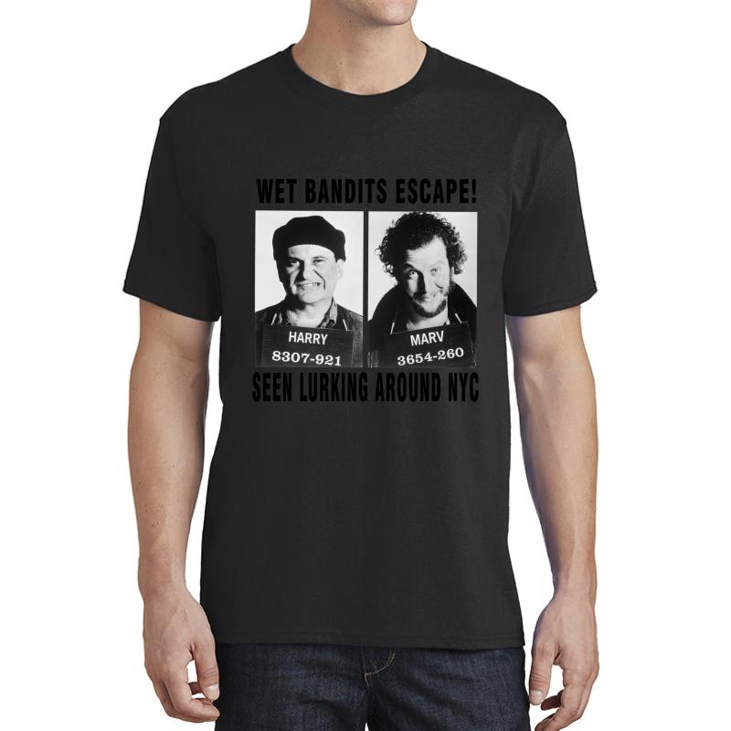 Wet Bandits - Home Alone Unisex T-Shirt Men Black