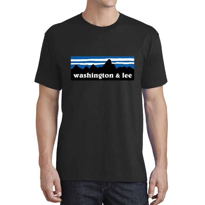 Washington And Lee University Unisex T-Shirt Men Black