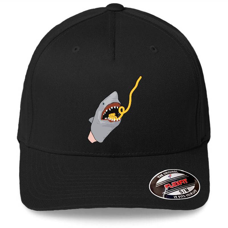 Jeezy Creazy Cheesy; Shark Puppet Indulges Richardson Premium Trucker Snapback Caps
