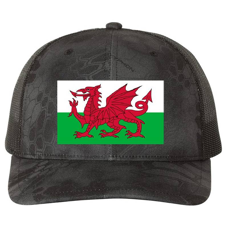 Welsh flag of Wales  Youth Hooded Sweatshirts