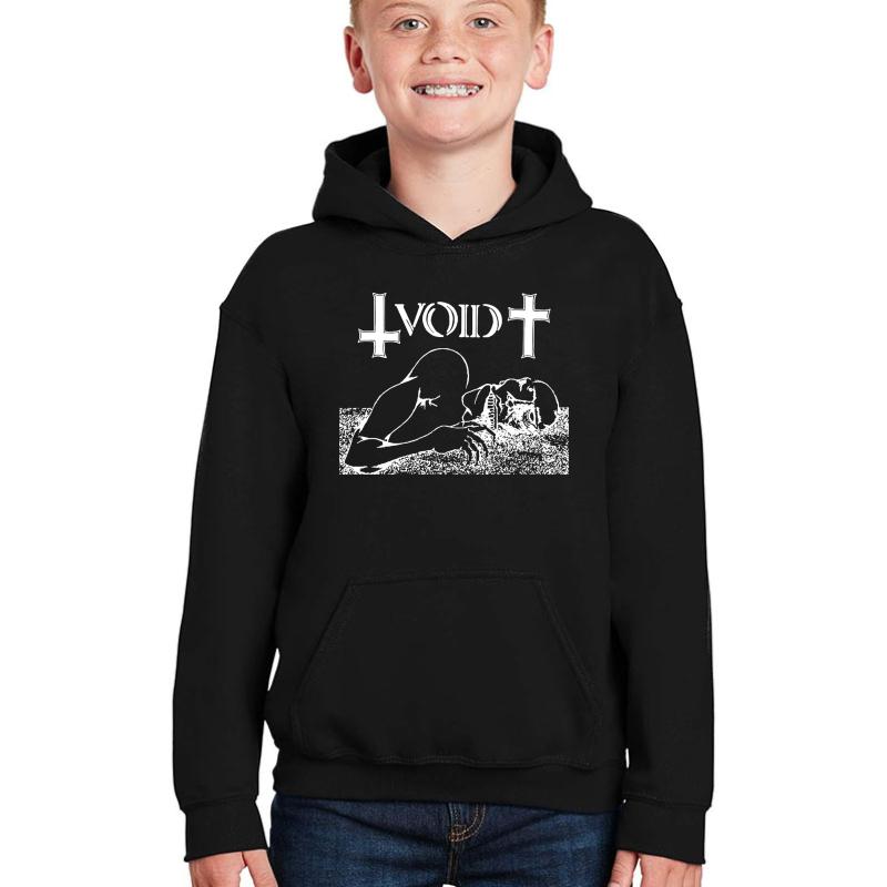 Void Band T Shirt Tee Youth Hooded Sweatshirt Boy Black