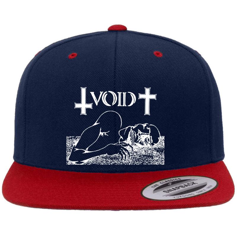 Void Band T Shirt Tee Premium Flat Bill Snapback Cap  Navy