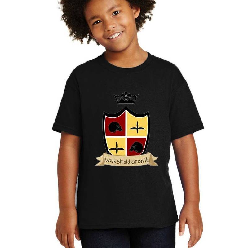 Royale School Emblem Unisex V-Neck T-Shirts