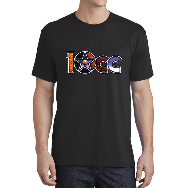 10Cc:Rock Legends Unisex T-Shirt Men Black