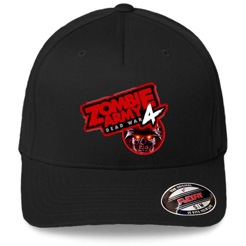 Zombie Army Flexfit Baseball Cap  Black