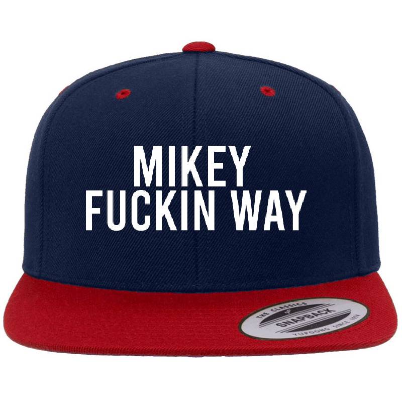 Mikey Fckin Way Unisex V-Neck T-Shirts