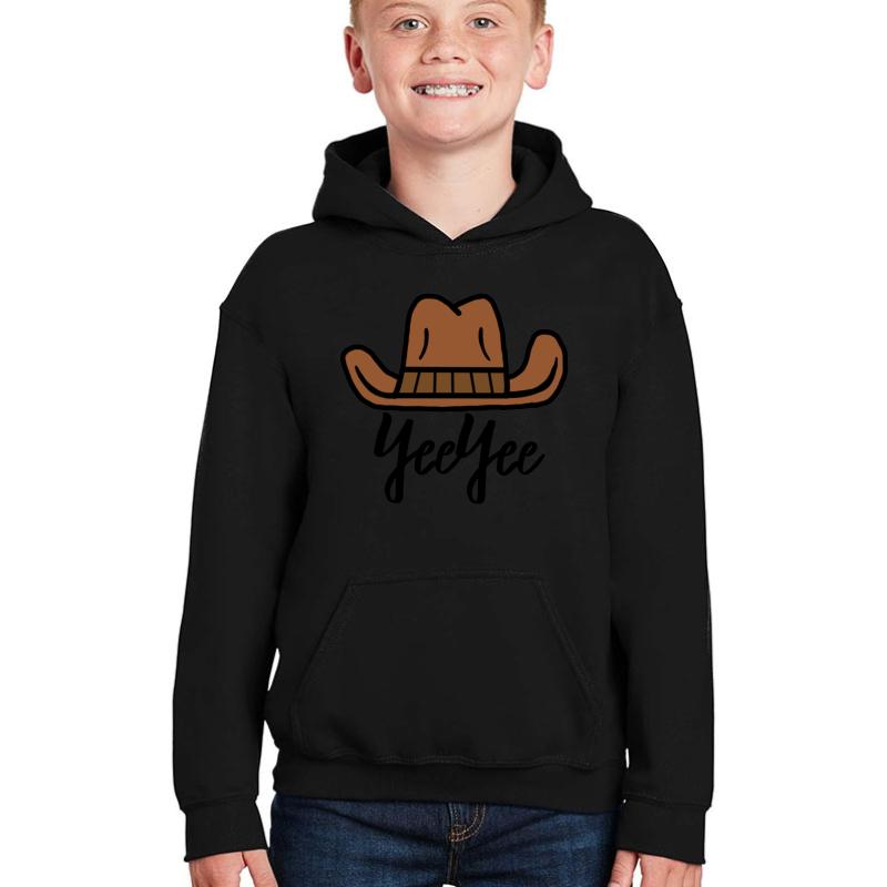 Yee Yee Youth Hooded Sweatshirt Boy Black