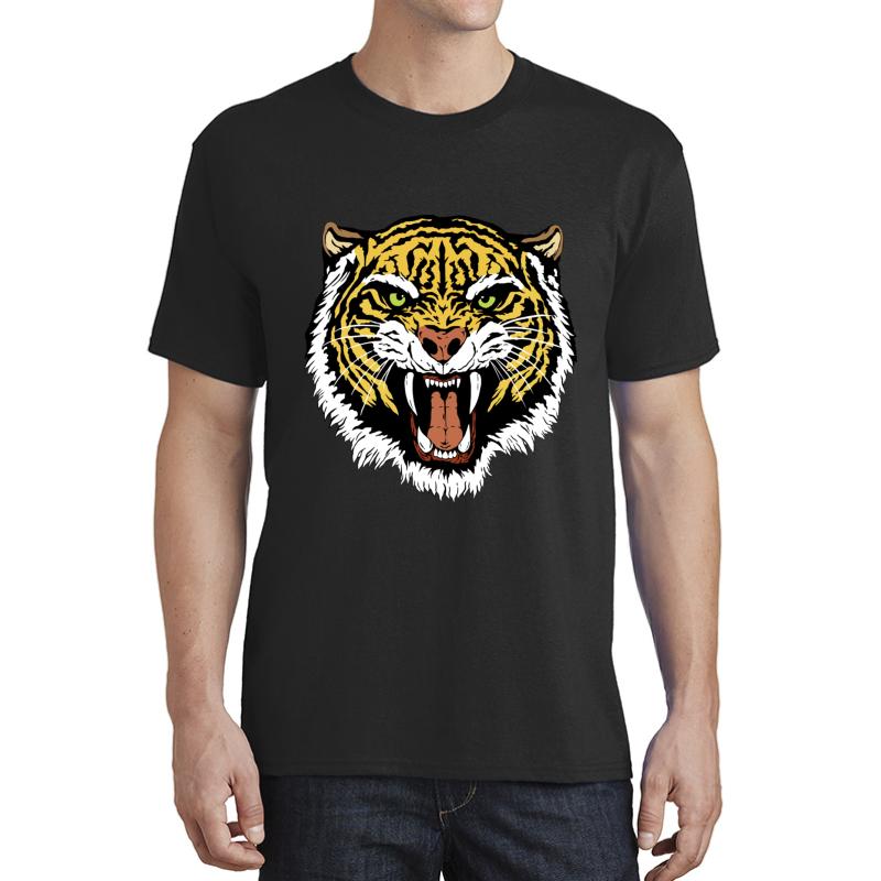 Vintage Heihachi Tiger Unisex T-Shirt Men Black