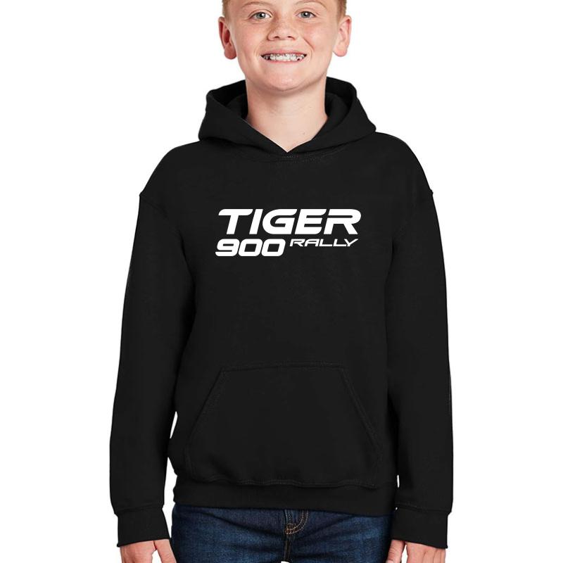 Triumph Tiger 900 Rally Youth Hooded Sweatshirt Boy Black