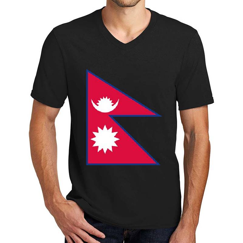 Nepal flag Premium Flat Bill Snapback Caps