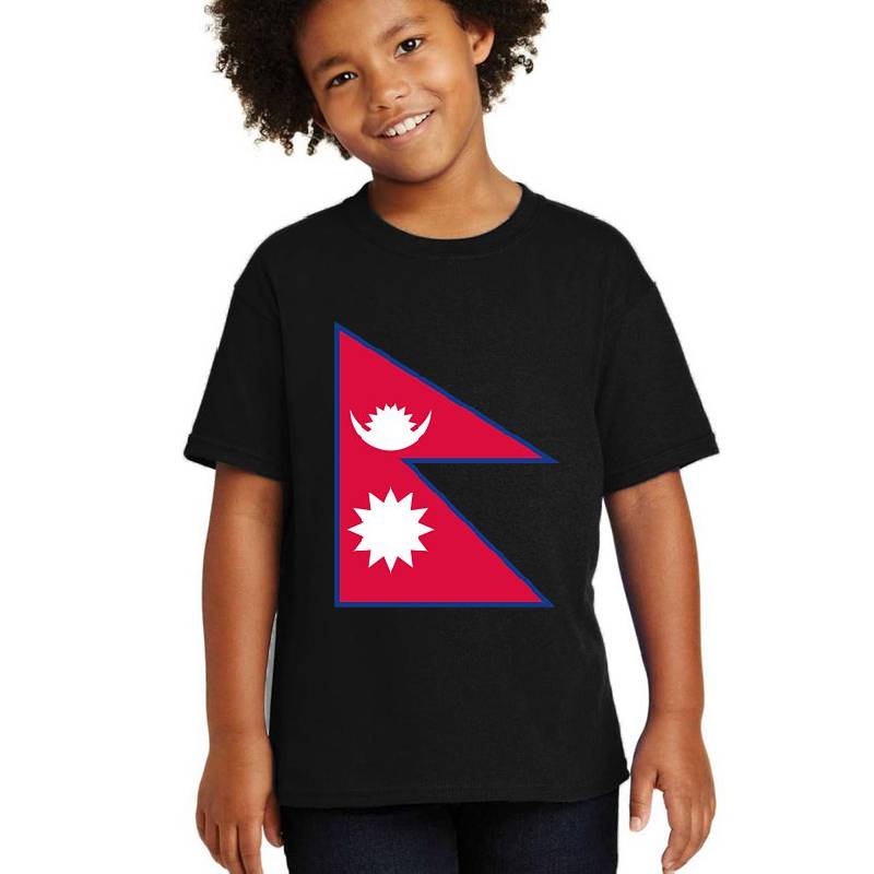 Nepal flag Premium Flat Bill Snapback Caps