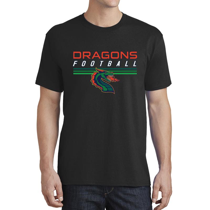 Xfl Seattle Dragons Unisex T-Shirt Men Black