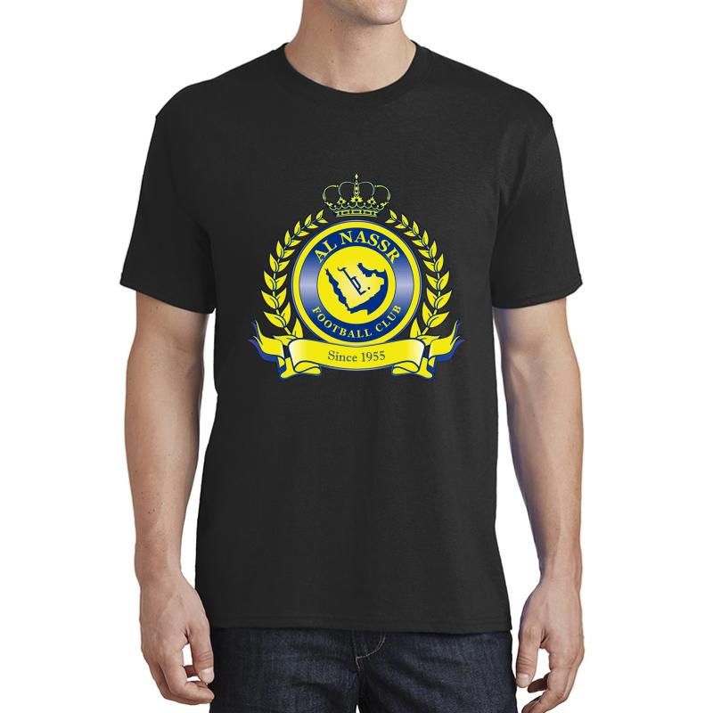 Al Nassr Fc Unisex T-Shirt Men Black