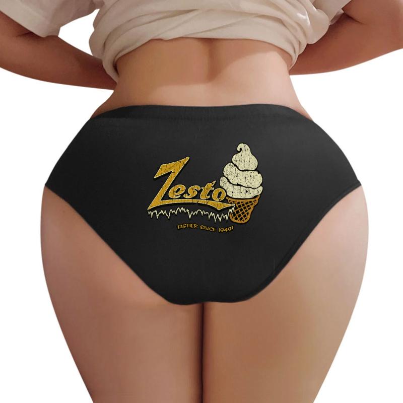 Zesto Drive-In Women Underwear Panties Women Black