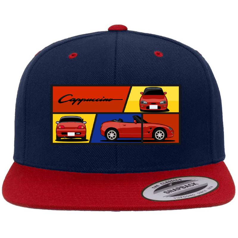 Cappuccino Kei Car Richardson Premium Trucker Snapback Caps