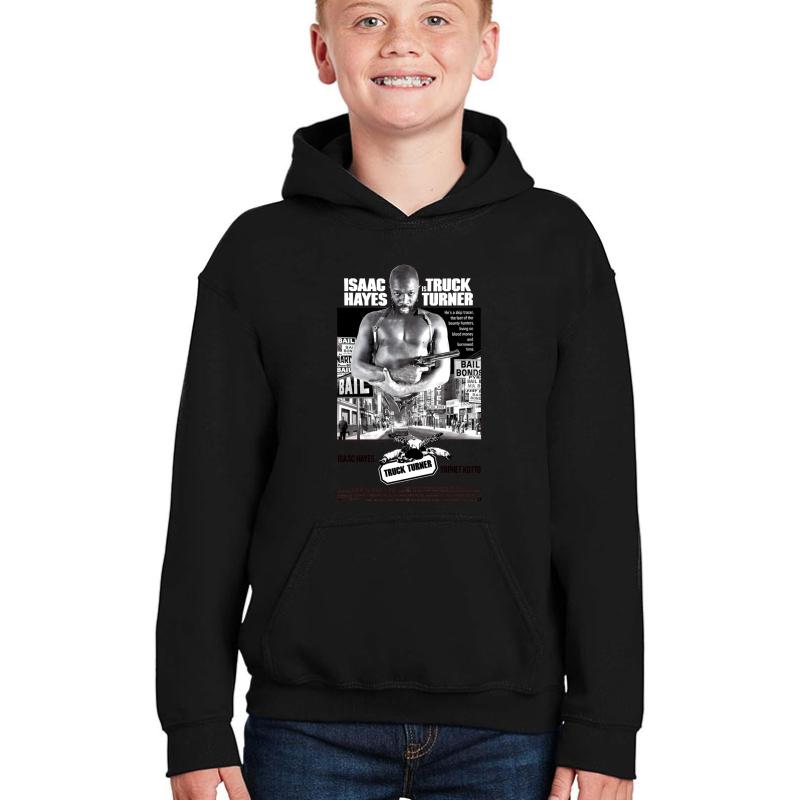 Truck Turner Youth Hooded Sweatshirt Boy Black