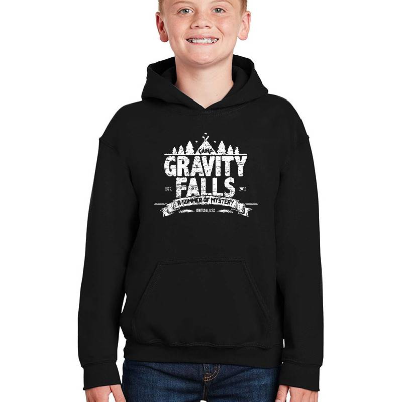 Camp Gravity Falls (worn look) Youth T-Shirts