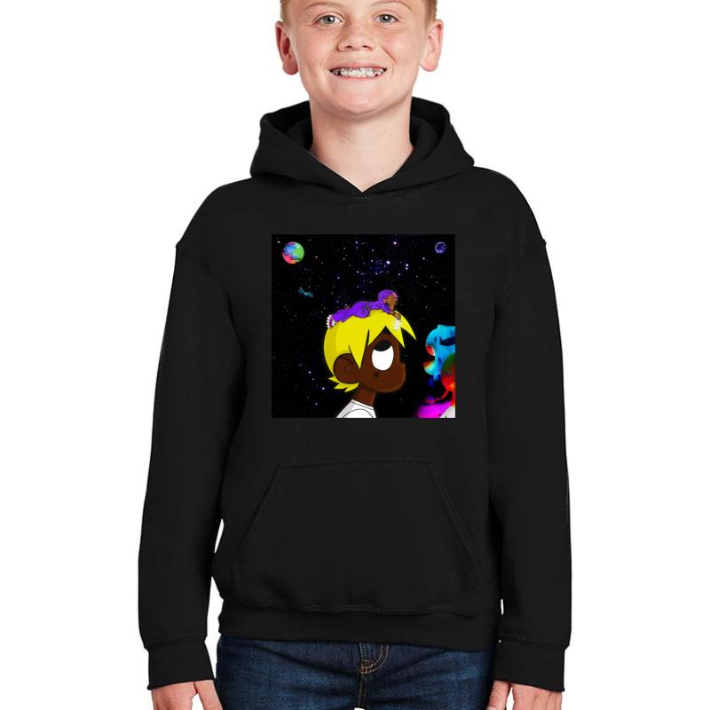 Uzi Vs The World 2 Youth Hooded Sweatshirt Boy Black