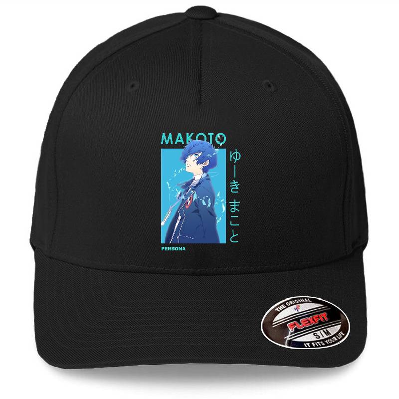 Makoto Yuki Minato Blue Haired Persona 3 Protagonist Richardson Premium Trucker Snapback Caps