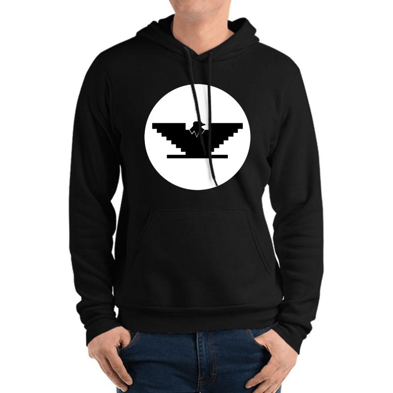 United Farm Workers Ufw Huelga Bird Chicano Labor Union Unisex Hooded Sweatshirt Men Black