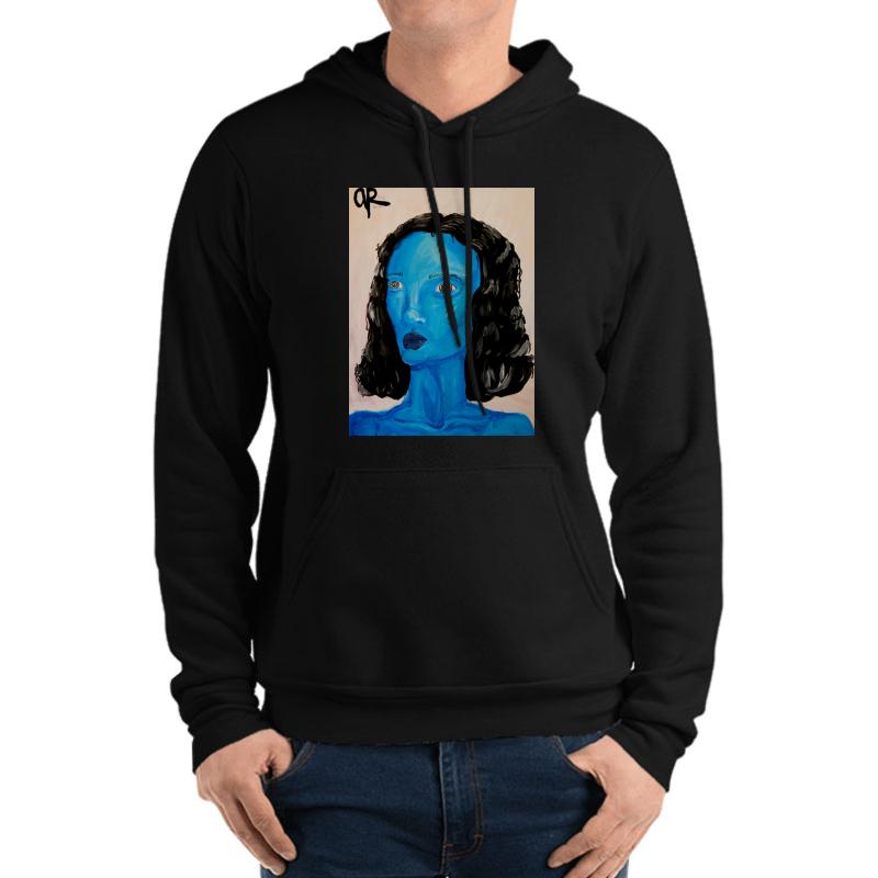 !N The M!Rr0r Unisex Hooded Sweatshirt Men Black