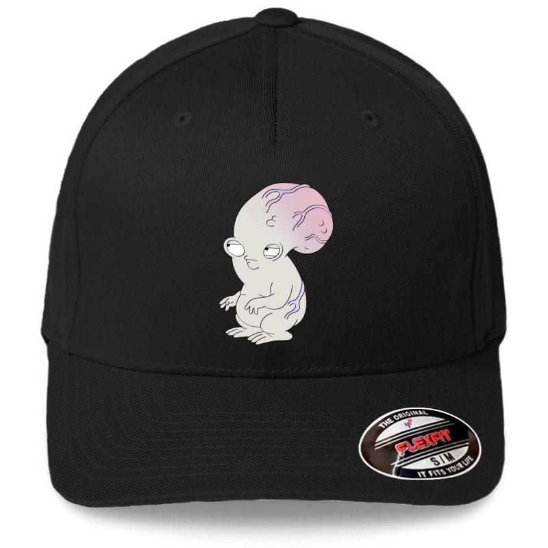 American Dad Rogu Flexfit Baseball Cap  Black