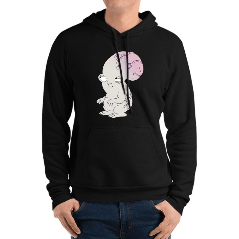 American Dad Rogu Unisex Hooded Sweatshirt Men Black