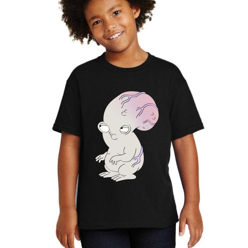 American Dad Rogu Youth T-Shirt Boy Black