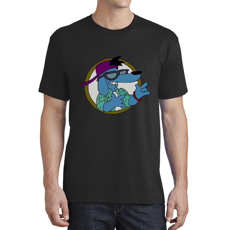 Retro Poochie the Dog Richardson Premium Trucker Snapback Caps