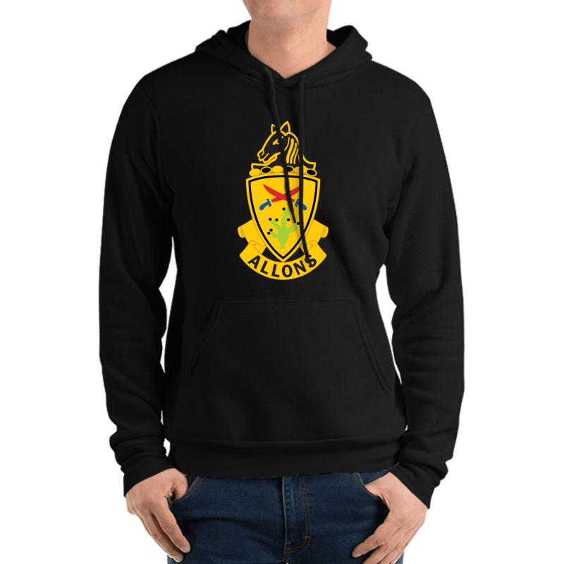 11Th Armored Cavalry Regiment Unisex Hooded Sweatshirt Men Black