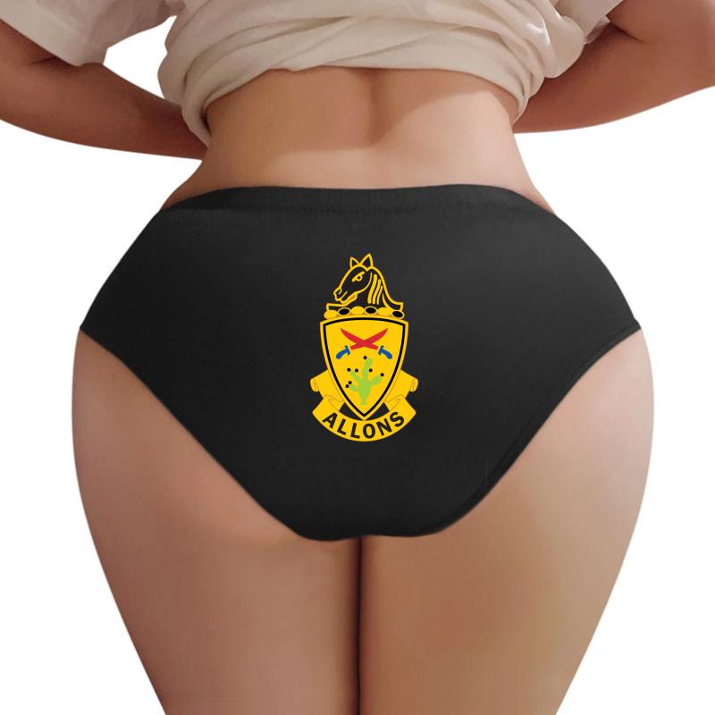 11Th Armored Cavalry Regiment Women Underwear Panties Women Black