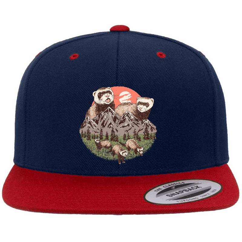 Mountain Ferrets Richardson Premium Trucker Snapback Caps