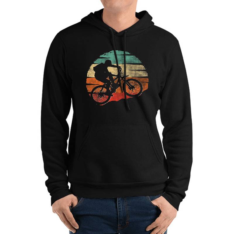 Mountain Bike Vintage MTB Premium Flat Bill Snapback Caps