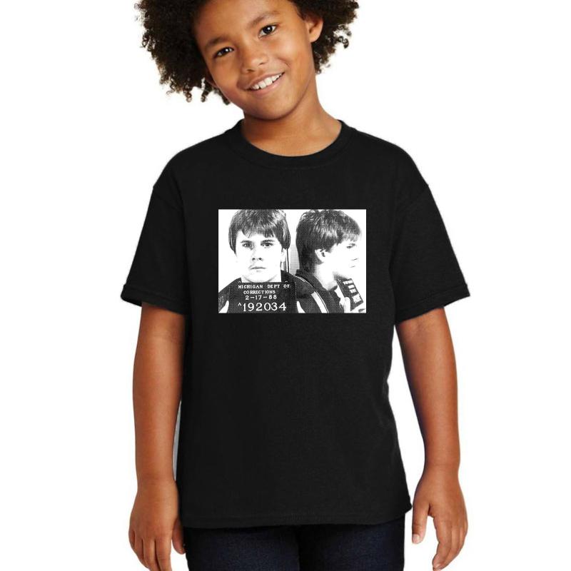 White Boy Rick Youth T-Shirt Boy Black