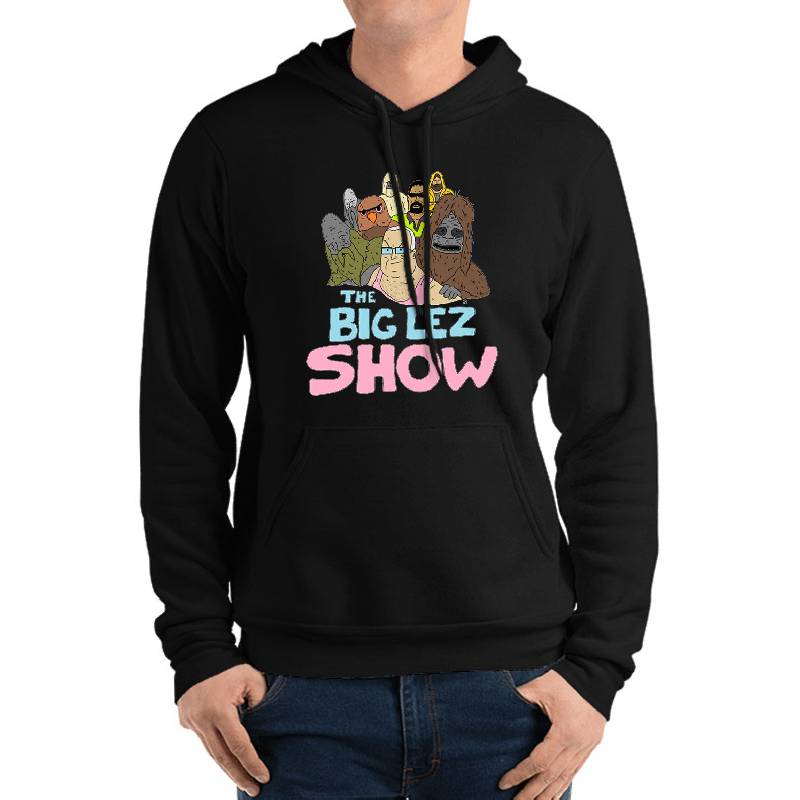The Big Lez Show Logo Richardson Premium Trucker Snapback Caps