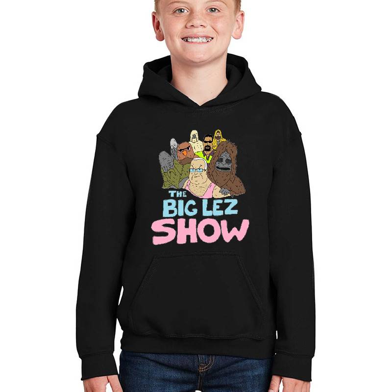 The Big Lez Show Logo Richardson Premium Trucker Snapback Caps